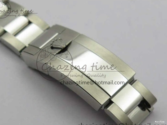 MiroTime 0319 TechFriendly Daytona 116520 SS UBF Best Edition Ice Blue MOP Crystal Markers Dial on SS Bracelet A 2938